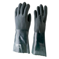 GUANTE PVC VERDE RUGSON 14"